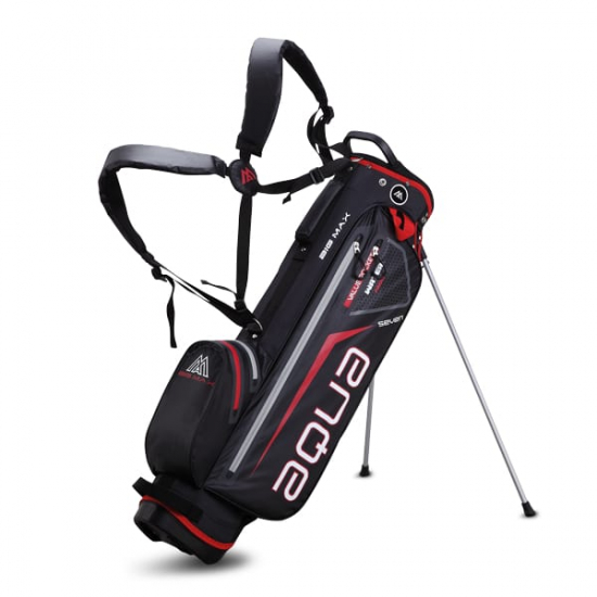 Big Max Aqua Seven - Black/Red - Brebag i gruppen Golfhandelen / Golfbagger / Brebag hos Golfhandelen Ltd (Aqua Seven Blackred)